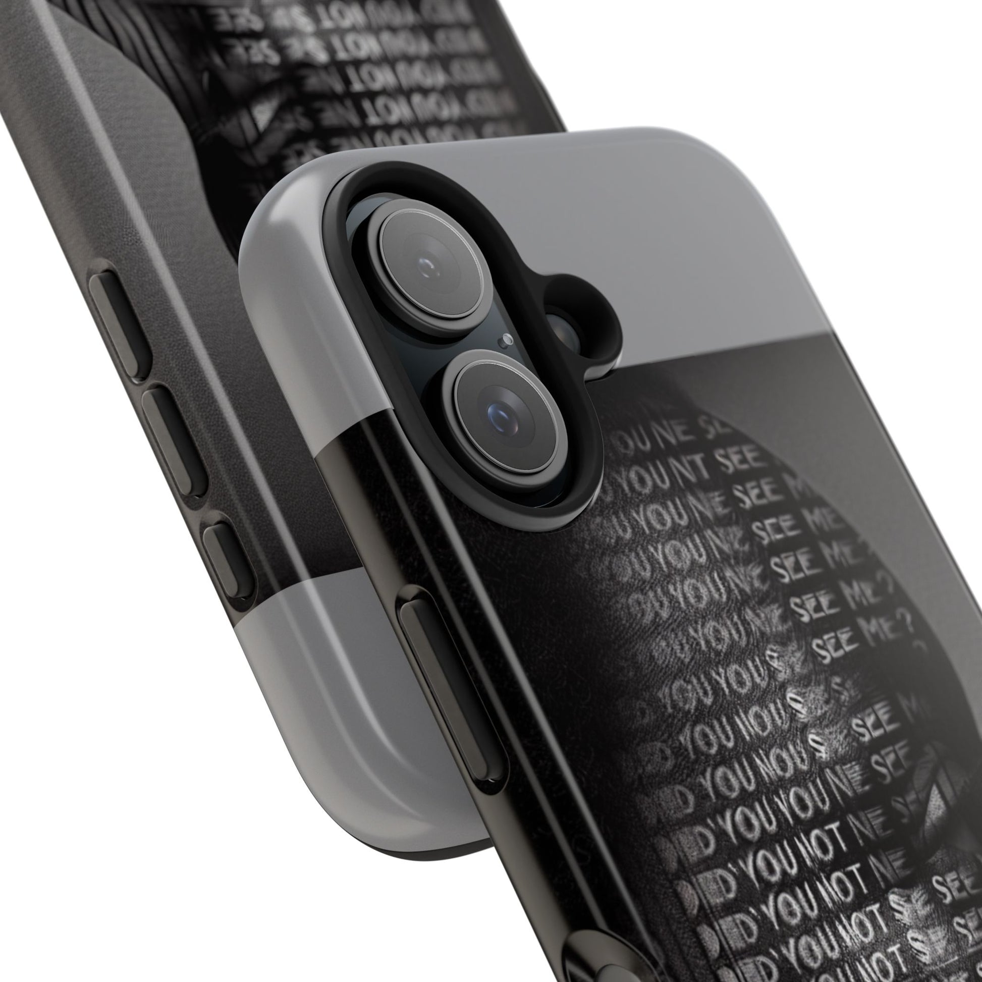 Did You Not See Me? by Olga Foreign. Tough Phone Case -