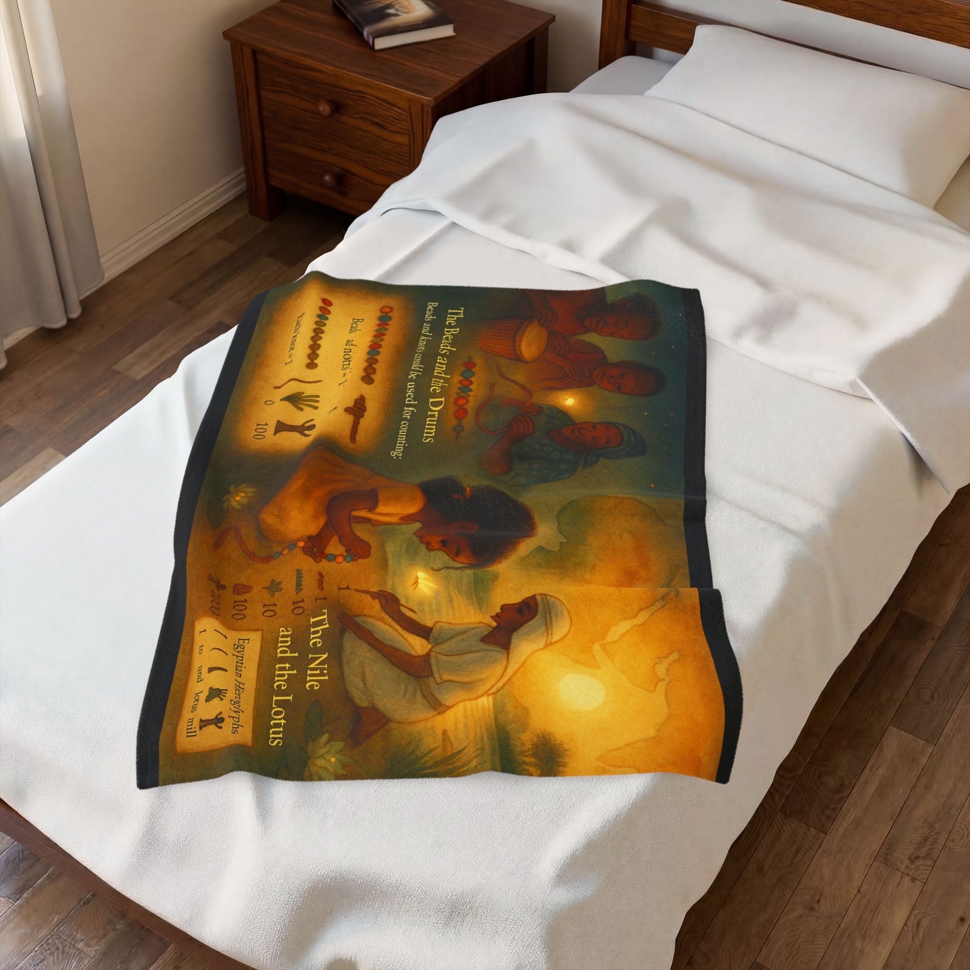 123 Childs Math Blanket by Olga Foreign