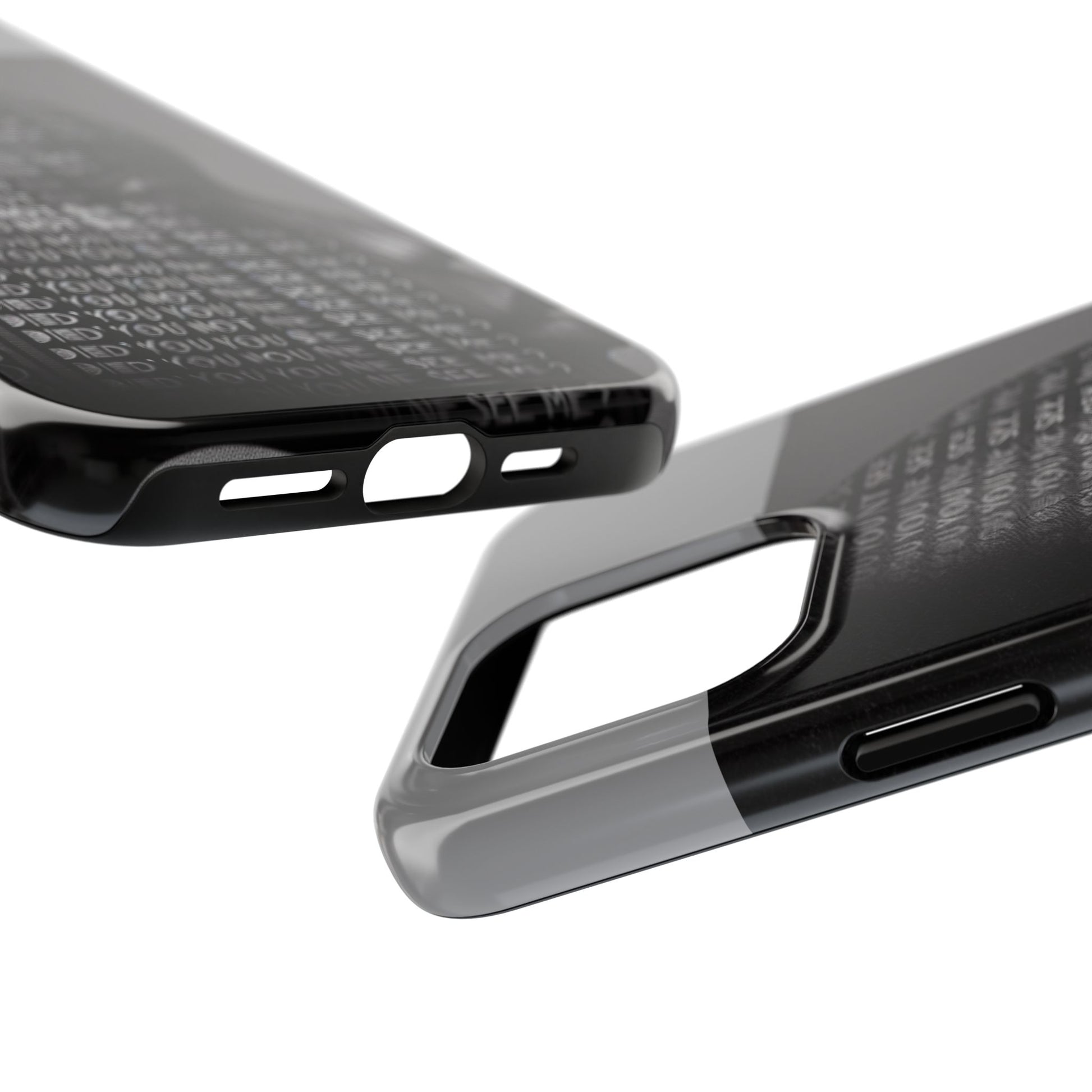 Did You Not See Me? by Olga Foreign. Tough Phone Case -