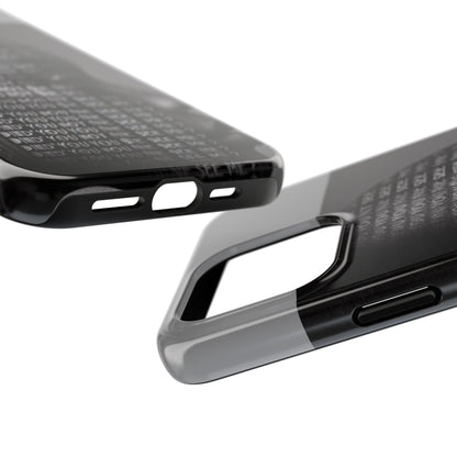 Did You Not See Me? by Olga Foreign. Tough Phone Case -