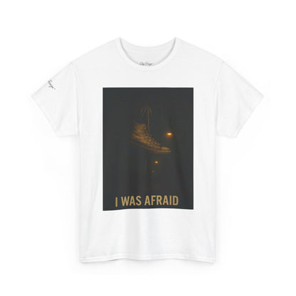 'No Longer afraid" by Olga Foreign. Dark Vibes Unisex Heavy Cotton Tee -
