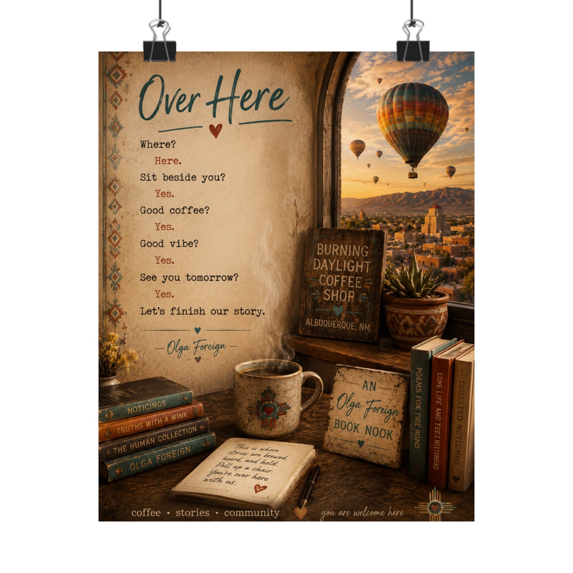 Over Here by Olga Foreign
