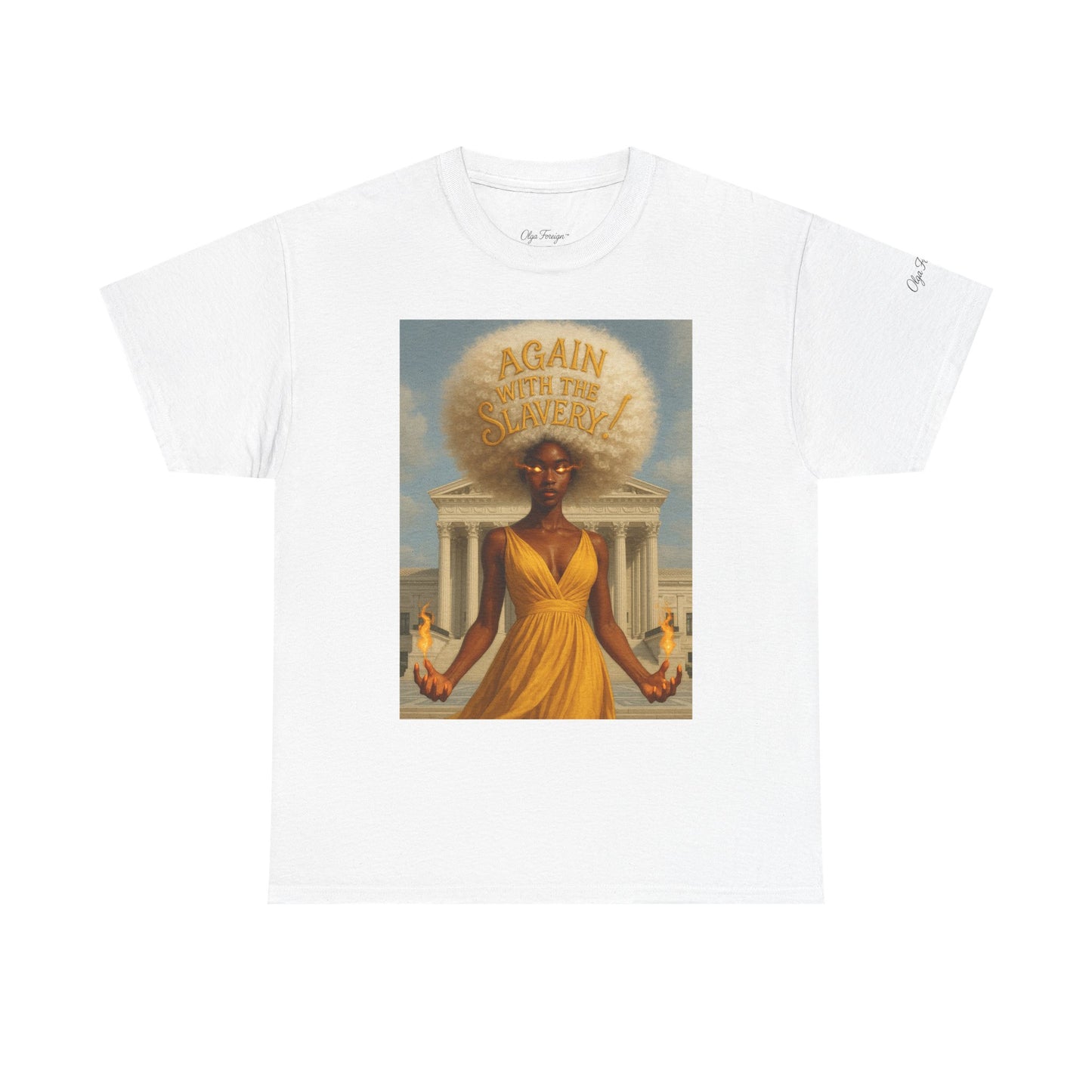 "Wear Your Strength" T-Shirt by Olga Foreign Designs