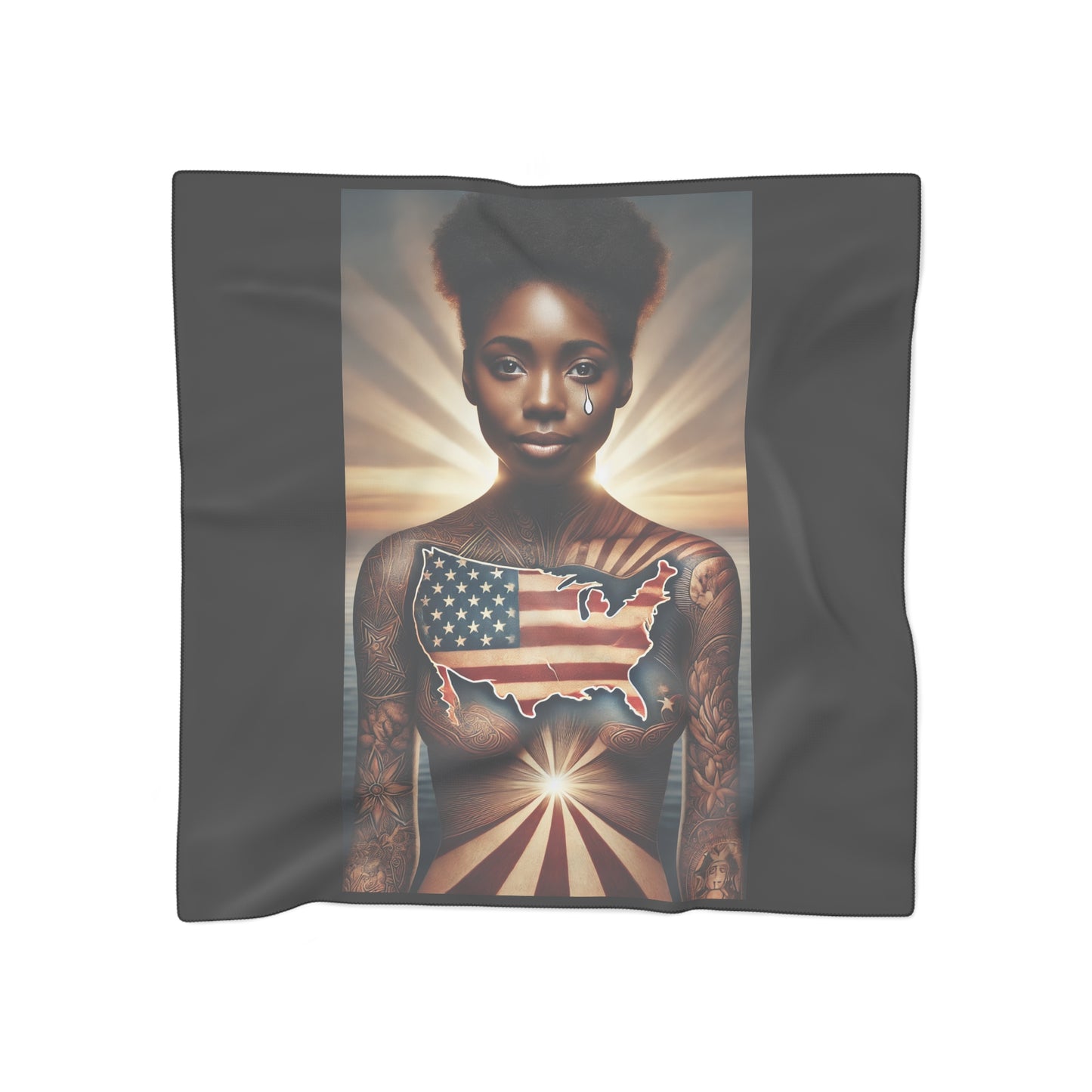 I Am Me scarf by Olga Foreign. Start a conversation