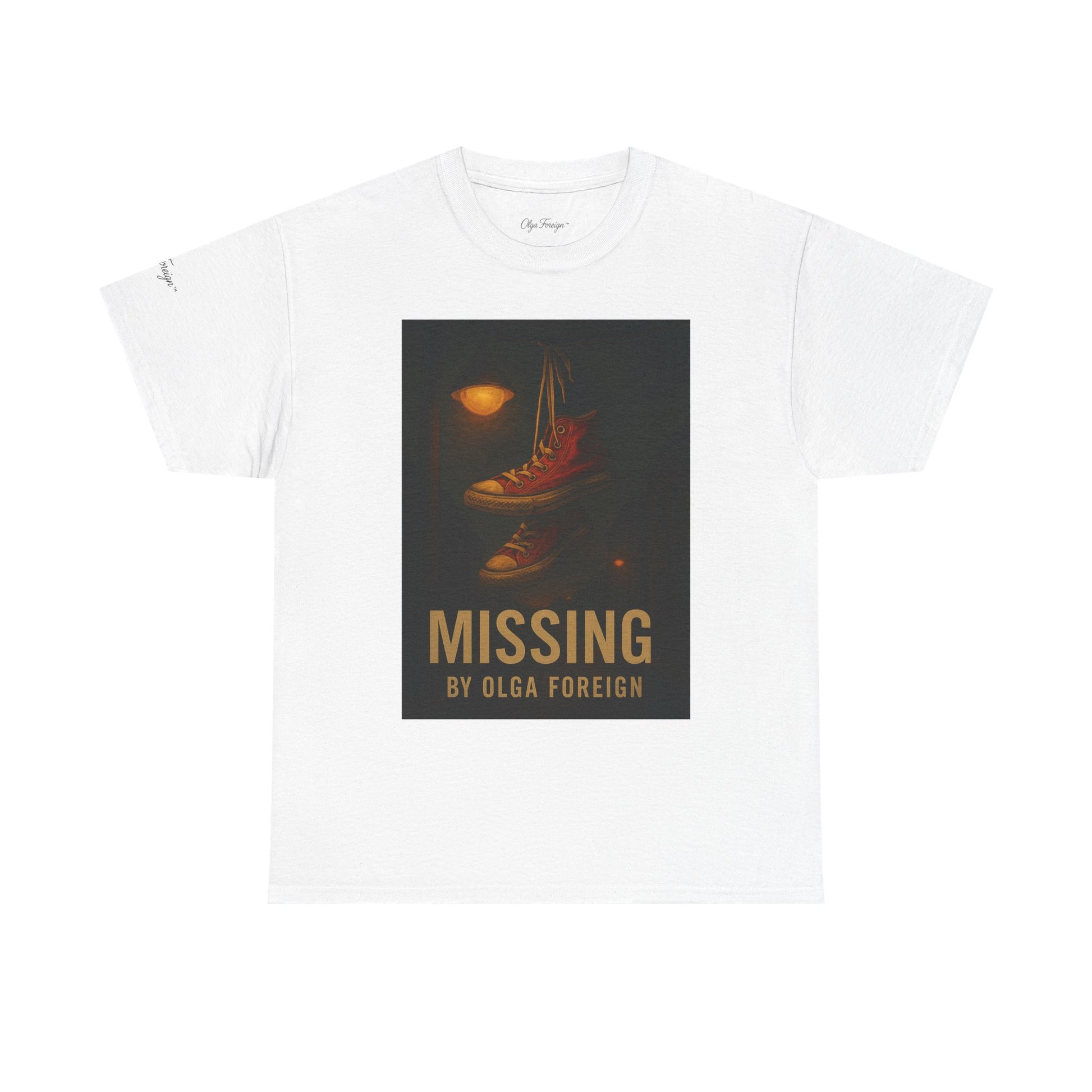 "Missing" by Olga Foreign Tee for Awareness of missing Black and Brown Women