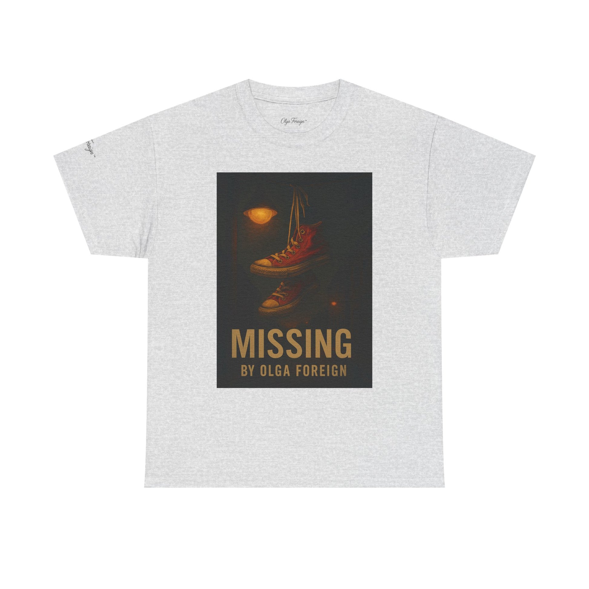 "Missing" by Olga Foreign Tee for Awareness of missing Black and Brown Women