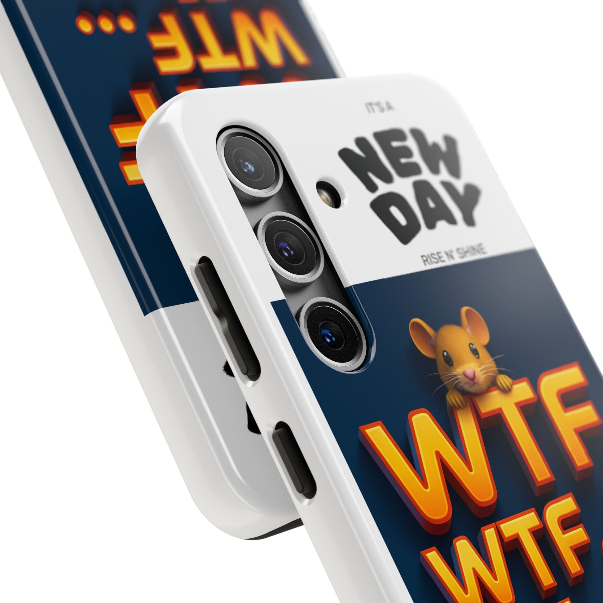 Olga Foreign Design WTF Tough Phone Case - Fun and Quirky Design for the Playful User
