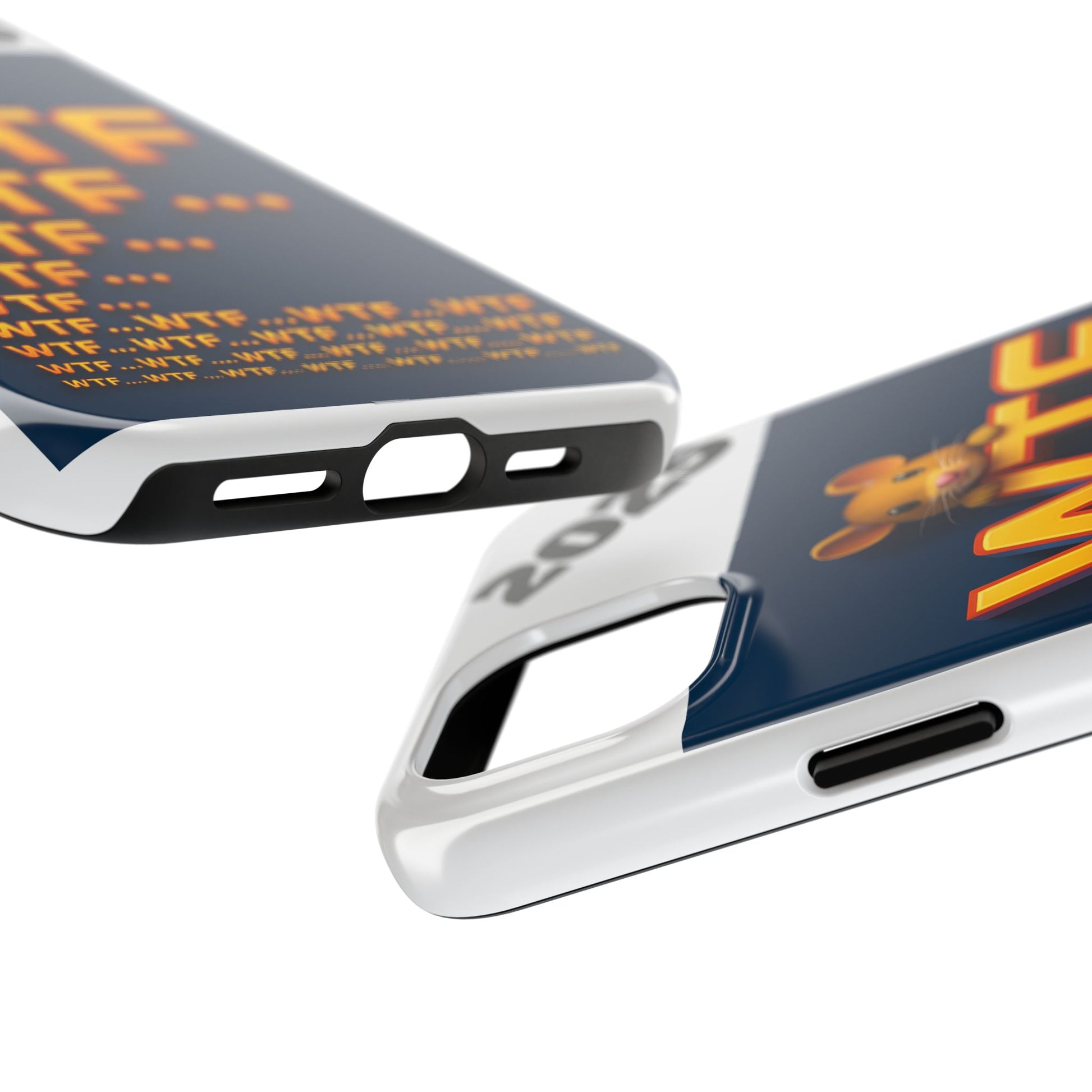 Olga Foreign Design WTF Tough Phone Case - Fun and Quirky Design for the Playful User