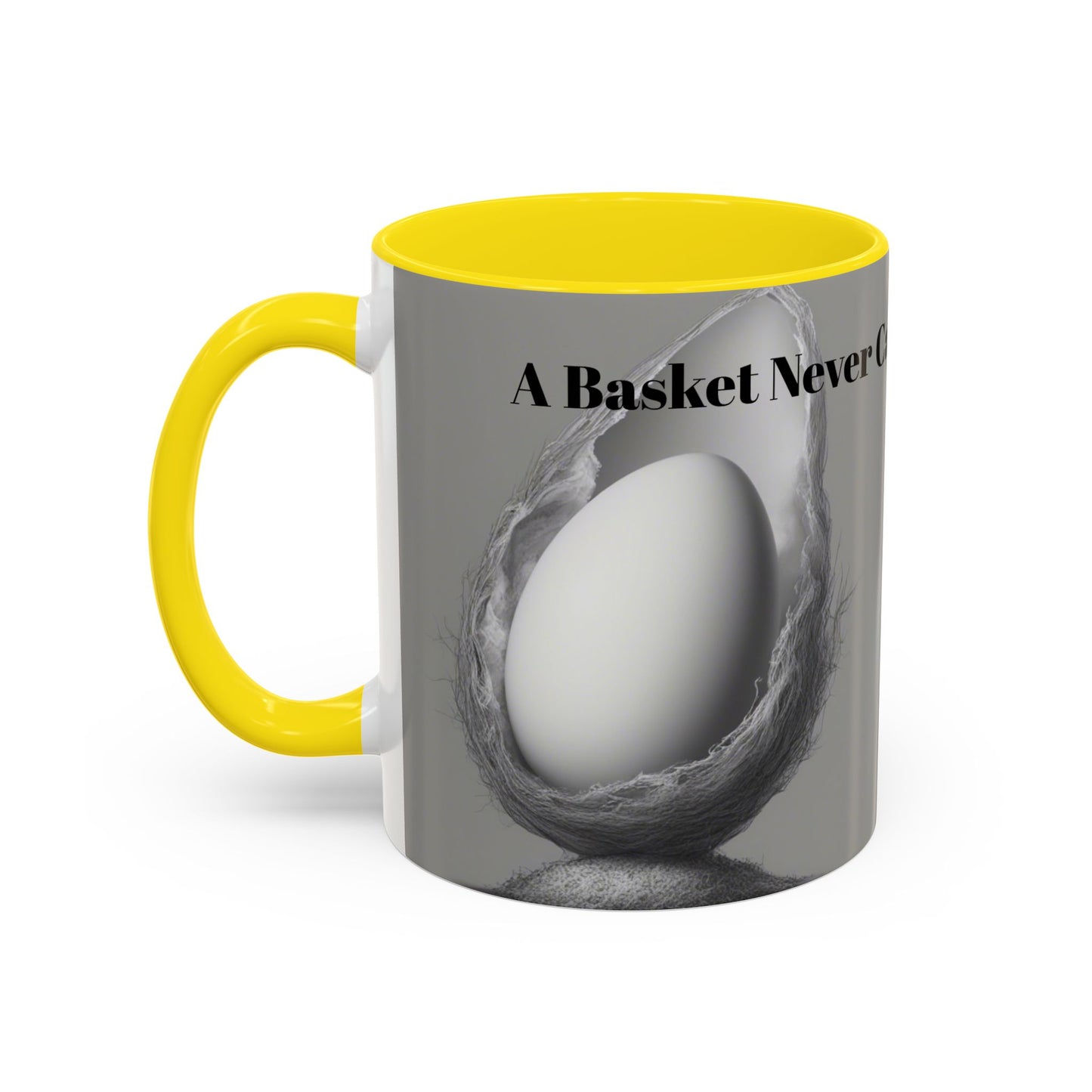 "A Womb Never Carries the Same Eggs" by Olga Foreign Unique Accent Coffee Mug –