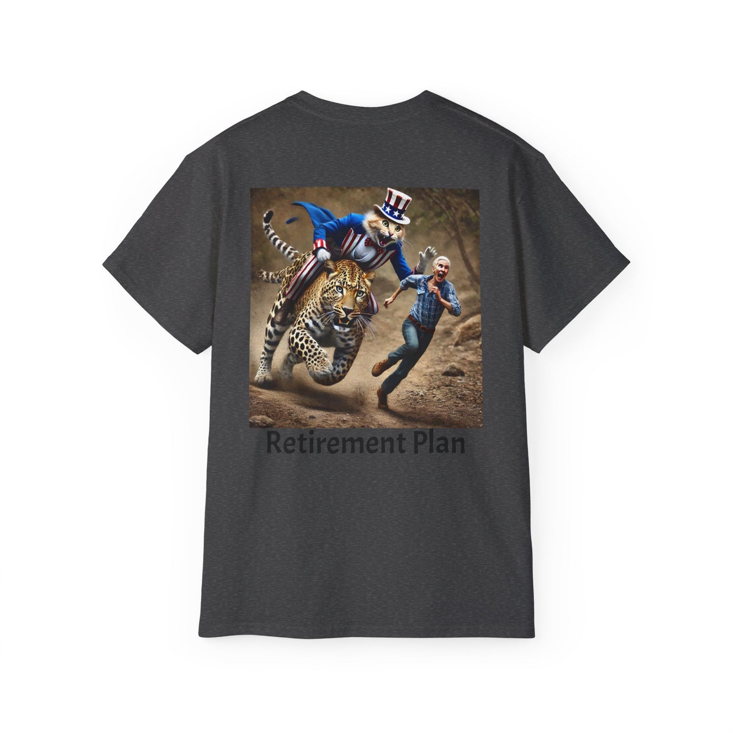 Funny Retirement by Olga Foreign Unisex Ultra Cotton Tee