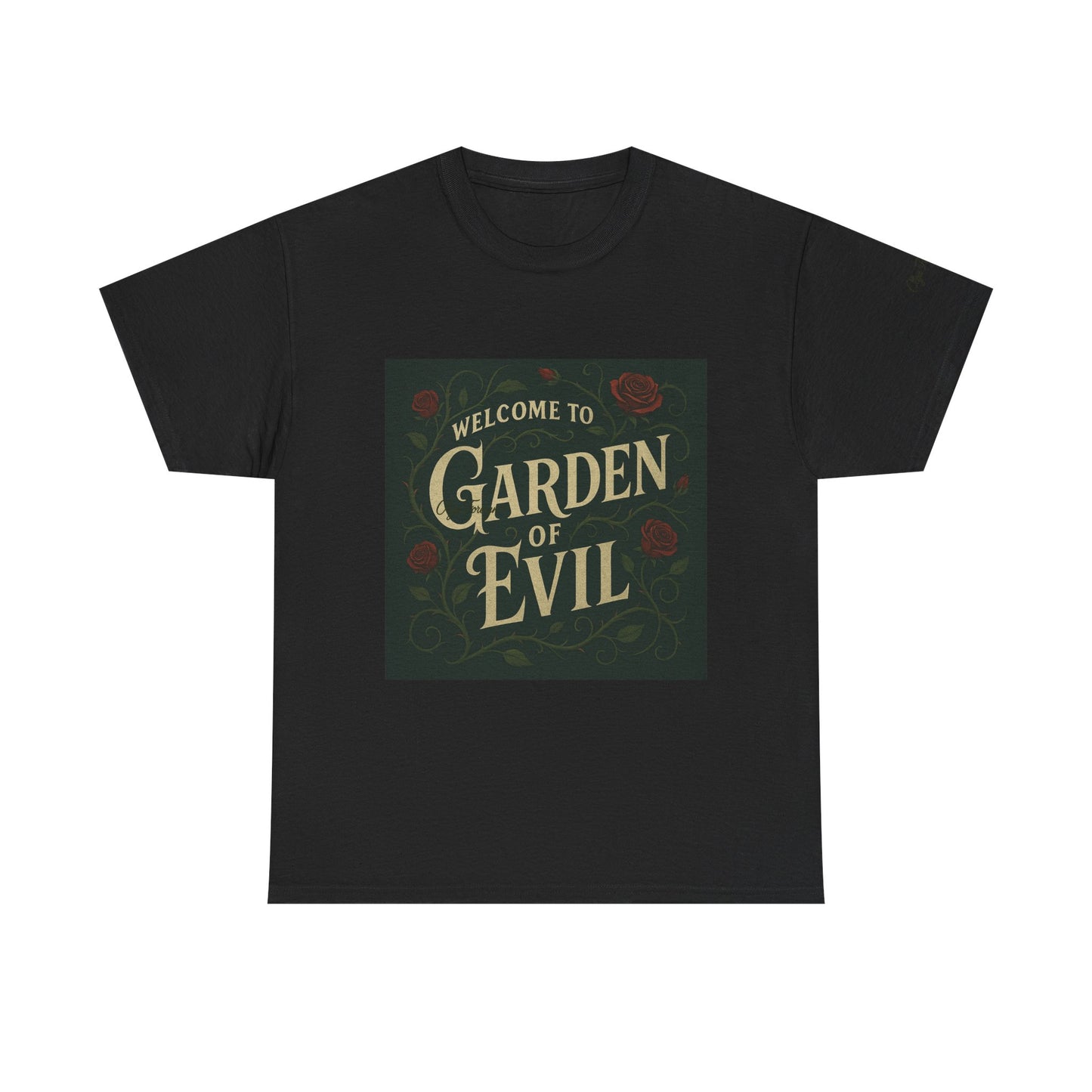 Garden of Evil by Olga Foreign Unisex Heavy Cotton Tee