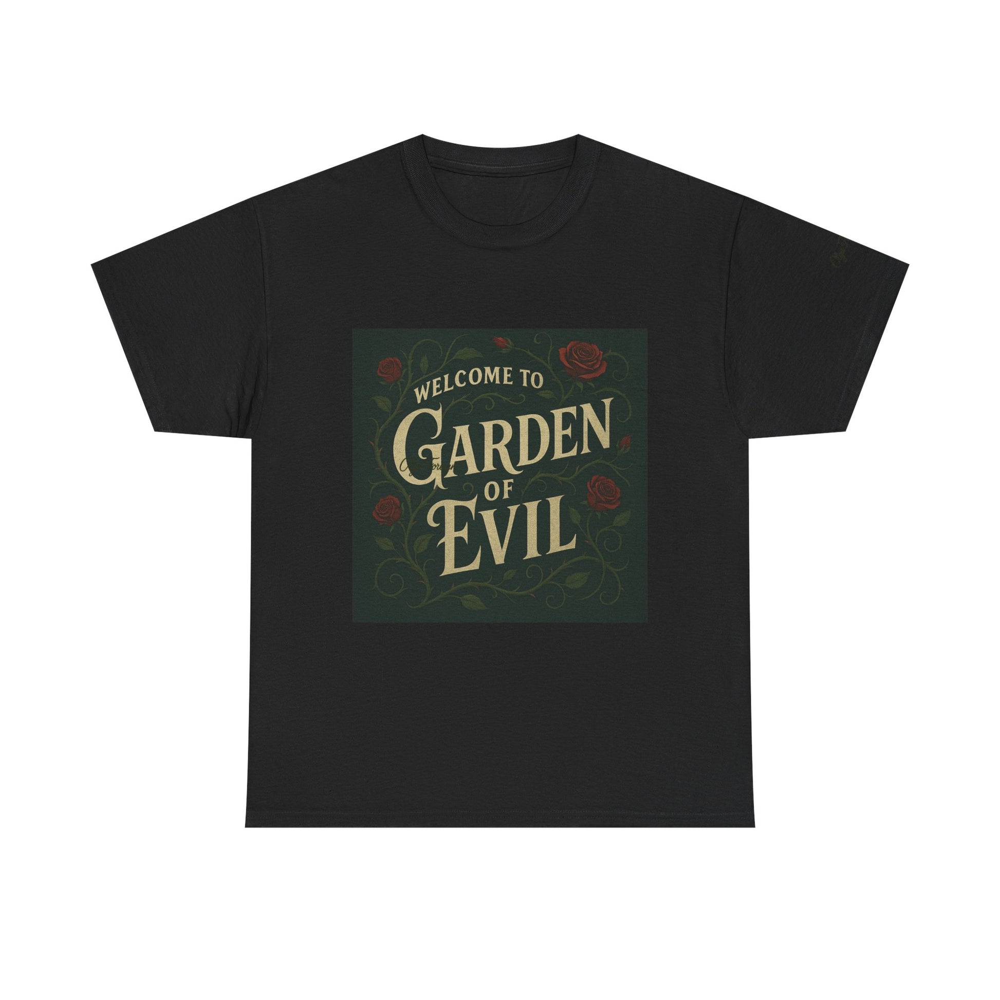 Garden of Evil by Olga Foreign Unisex Heavy Cotton Tee
