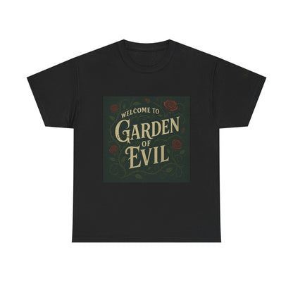 Garden of Evil by Olga Foreign Unisex Heavy Cotton Tee