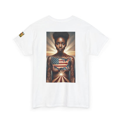 Who Am I , by Olga Foreign. Graphic Unisex Tee | Casual T-Shirt, Unique Gift for Friends, Statement Shirt, American Theme Tee, Everyday Wear