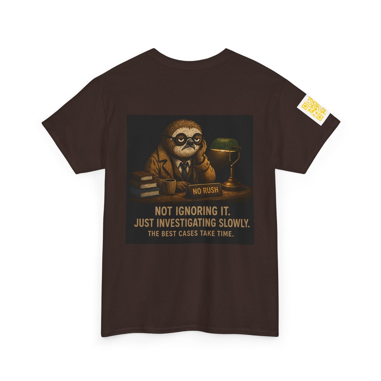 Sloth Detective Not Ignoring It. Just Investigating Slowly by Olga Foreign