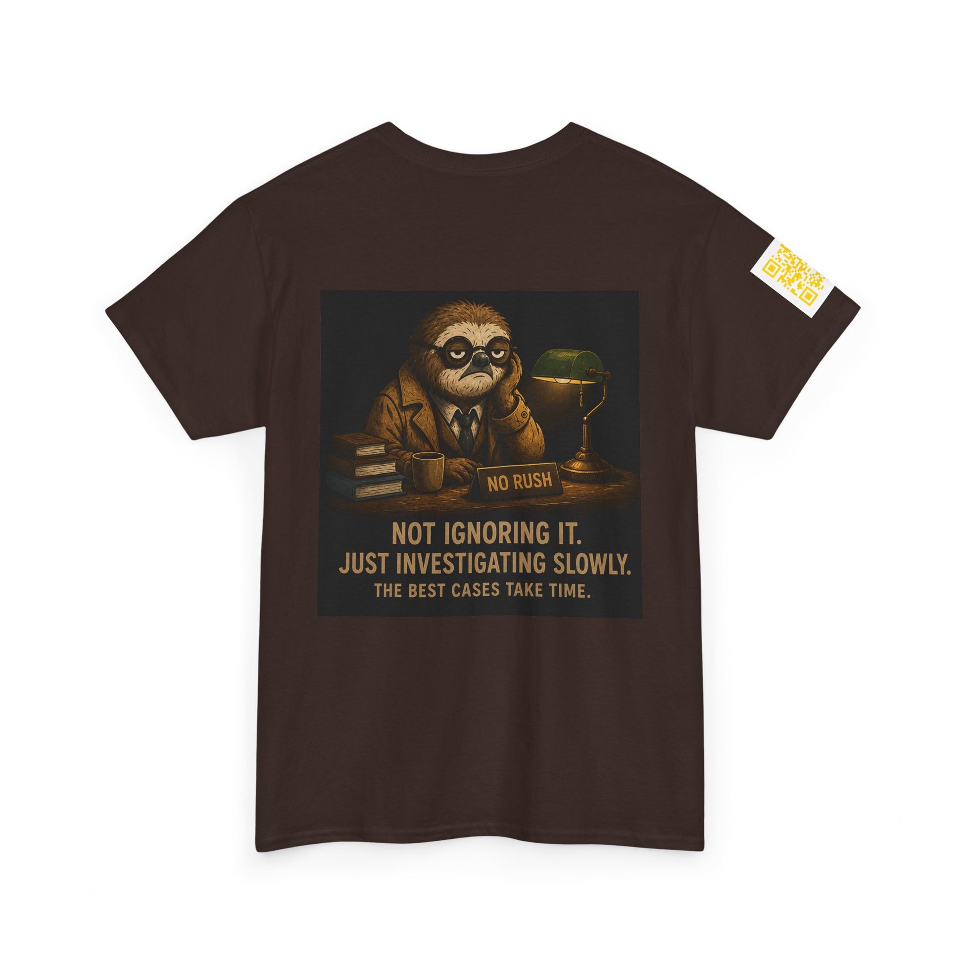 Sloth Detective Not Ignoring It. Just Investigating Slowly by Olga Foreign