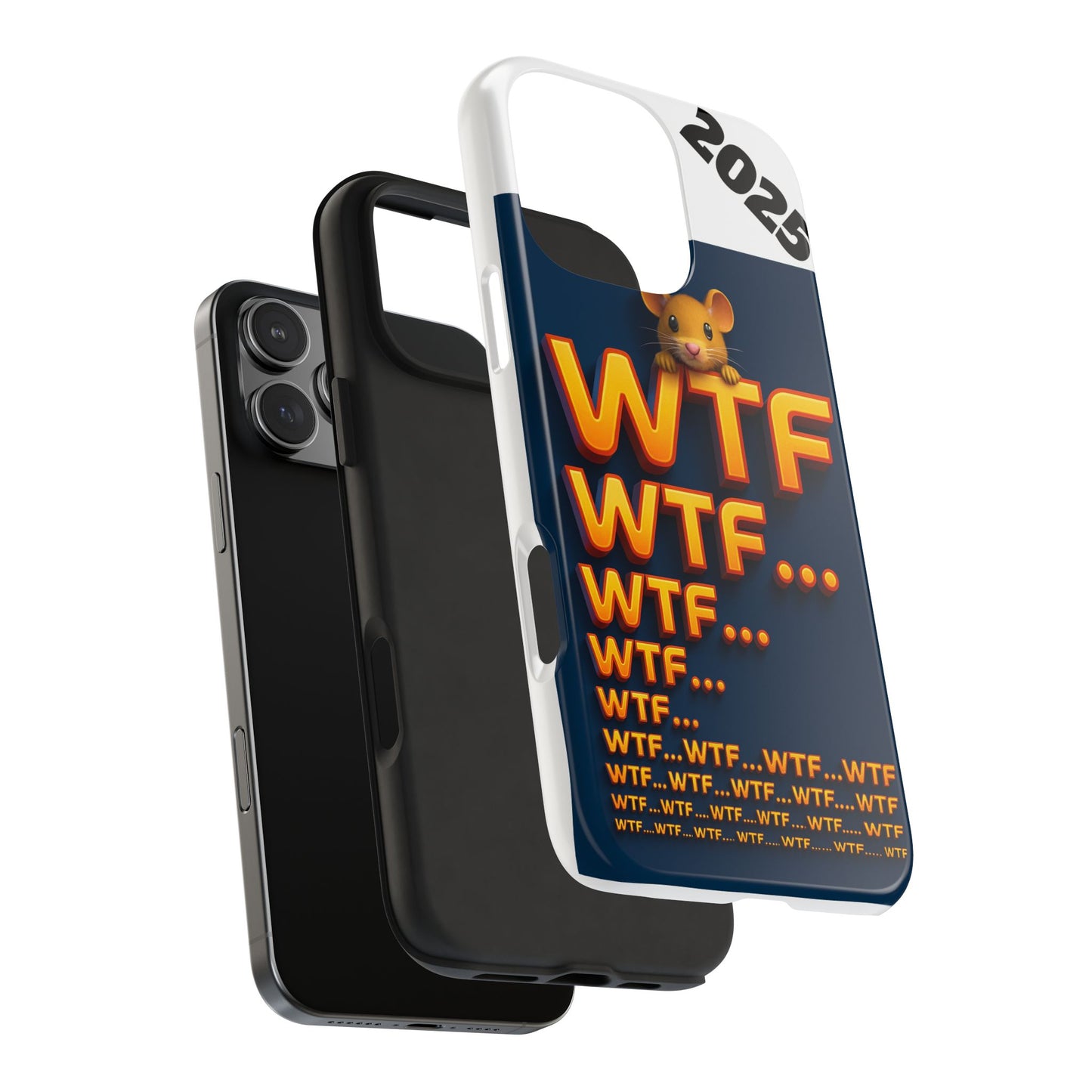 Olga Foreign Design WTF Tough Phone Case - Fun and Quirky Design for the Playful User