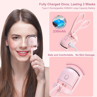 Eyelash Curler Portable Electric Heated