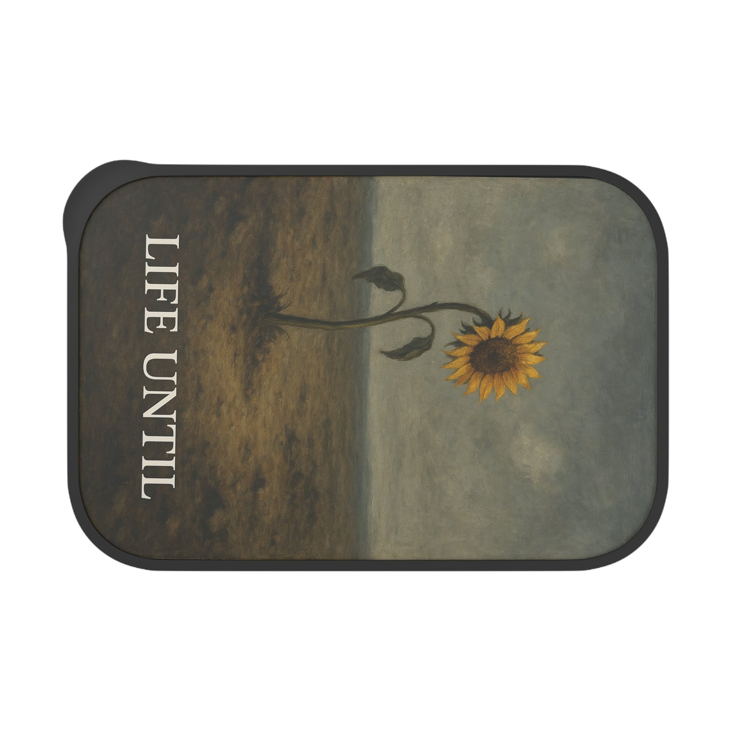 "Life Until " by Olga Foreign PLA Bento Box with Utensils