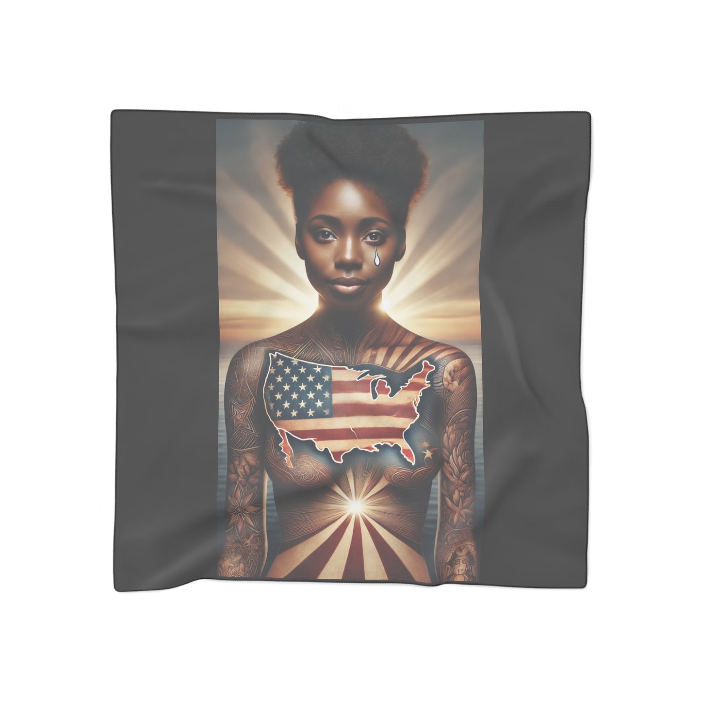 I Am Me scarf by Olga Foreign. Start a conversation