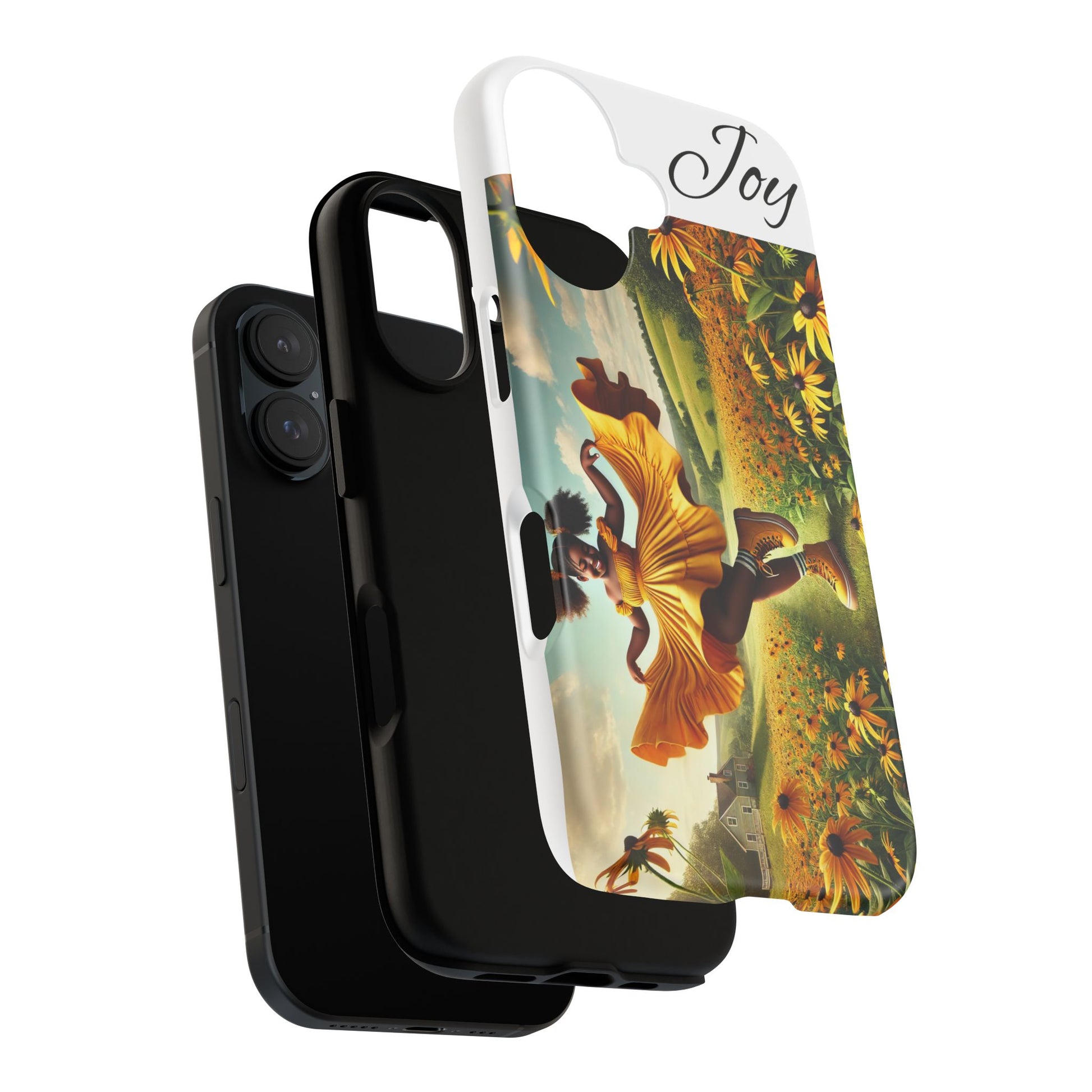 Joyful Floral Phone Case - by Olga Foreign Tough Cases for Vibrant Souls