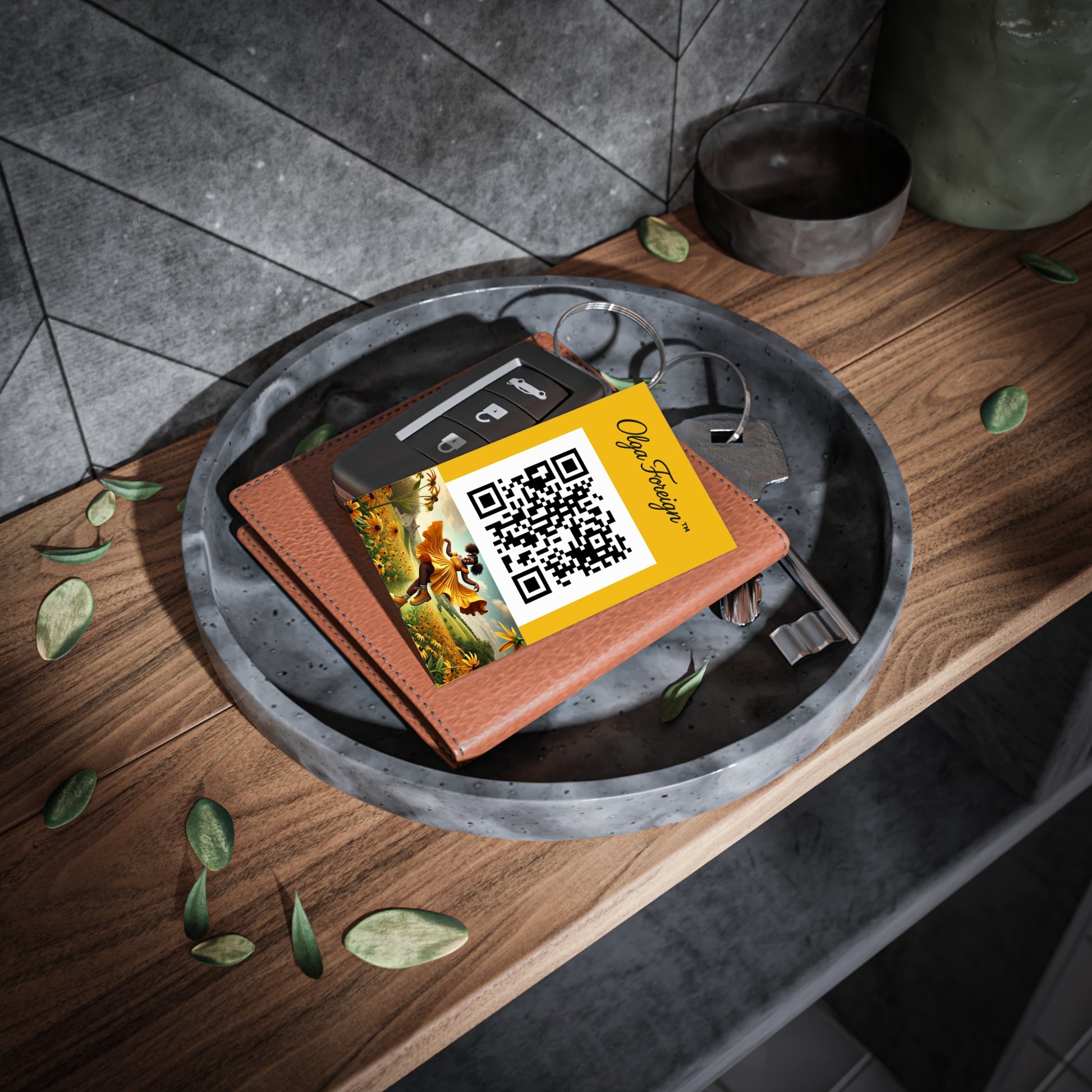 Olga Foreign Say Less Card