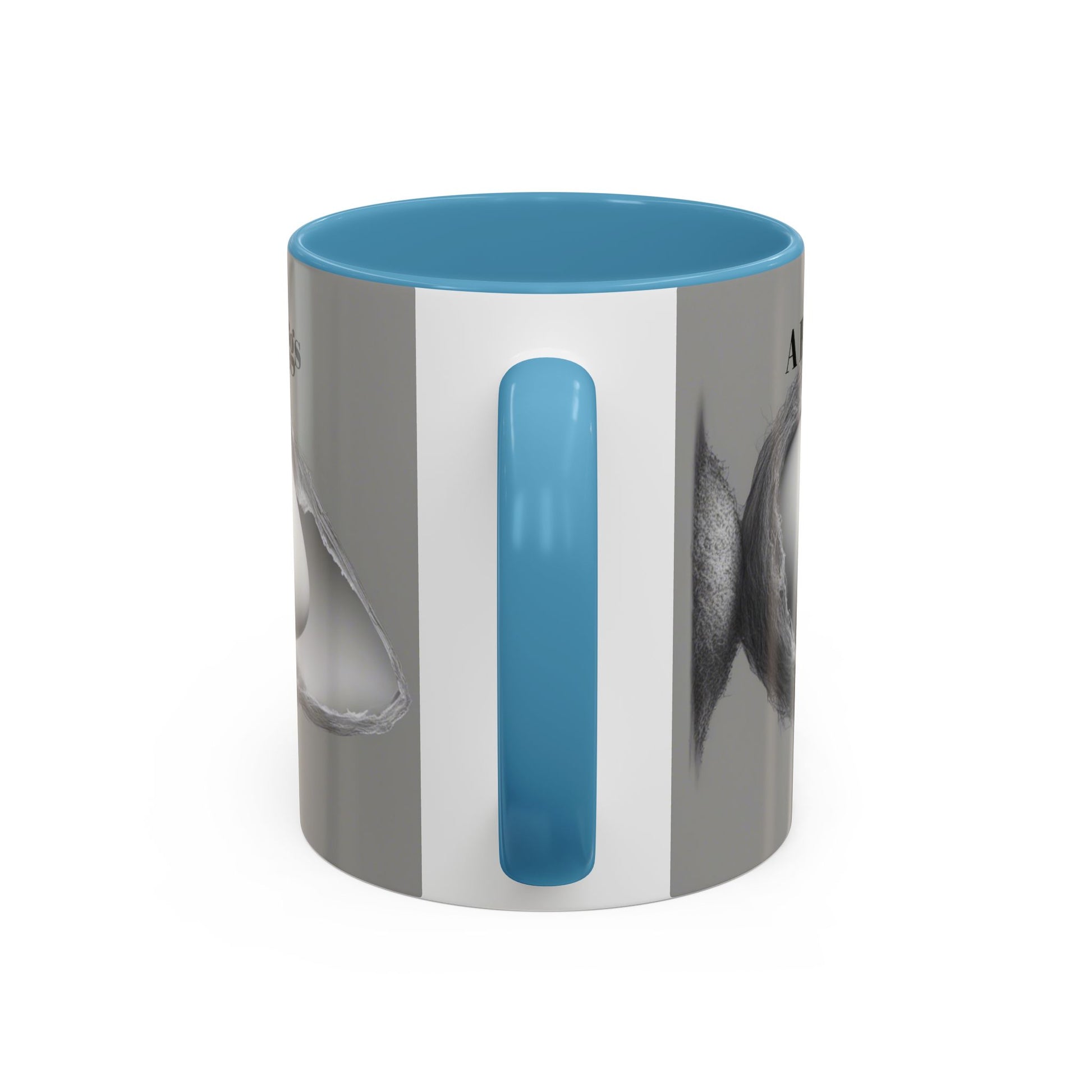 Olga Foreign Design Unique Accent Coffee Mug – "Life Never Carries the Same Eggs"