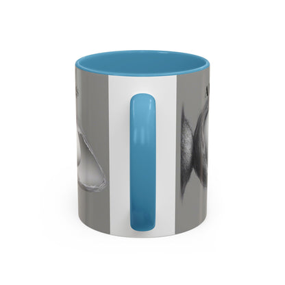 Olga Foreign Design Unique Accent Coffee Mug – "Life Never Carries the Same Eggs"