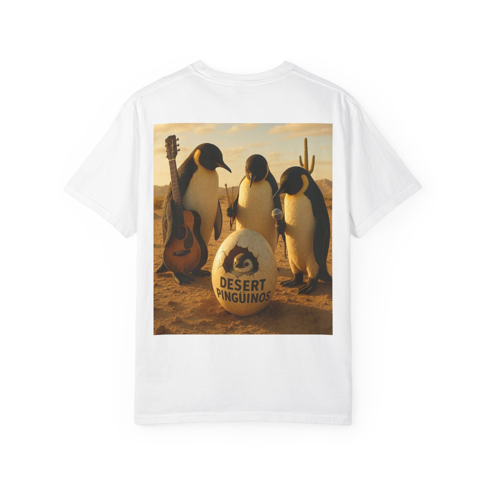 Desert Pinguinos Graphic T-Shirt | Fun & Quirky Unisex Tee