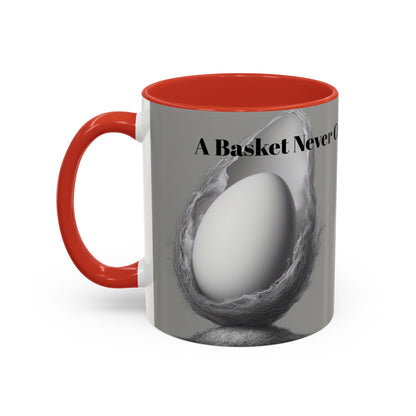 "A Womb Never Carries the Same Eggs" by Olga Foreign Unique Accent Coffee Mug –