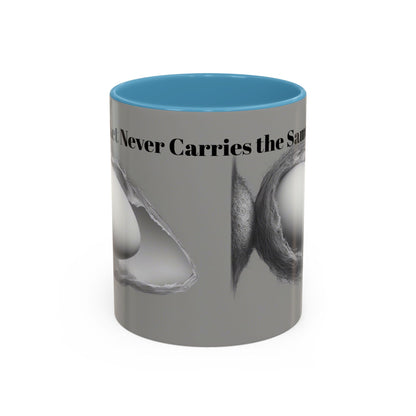 Olga Foreign Design Unique Accent Coffee Mug – "Life Never Carries the Same Eggs"