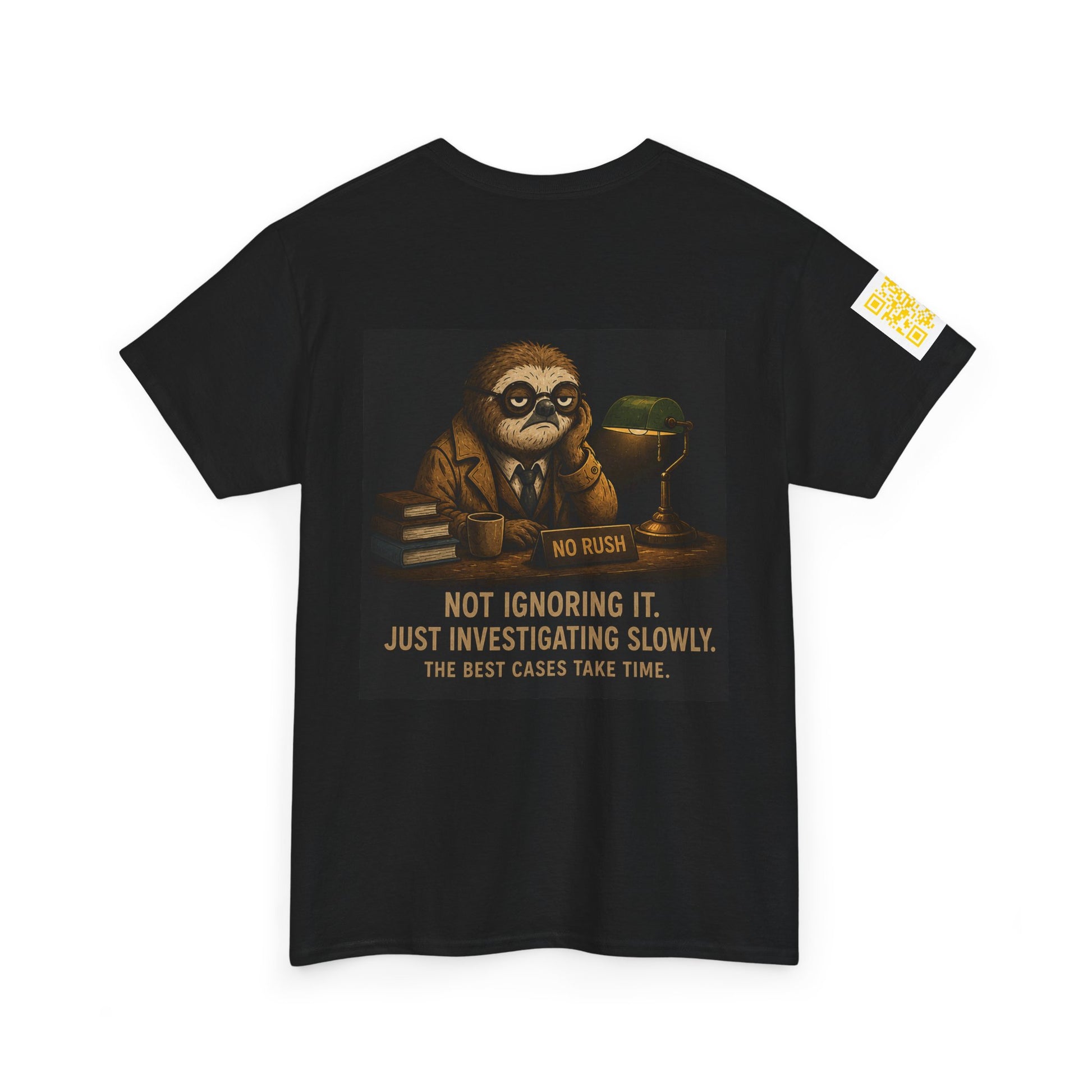 Sloth Detective Not Ignoring It. Just Investigating Slowly by Olga Foreign