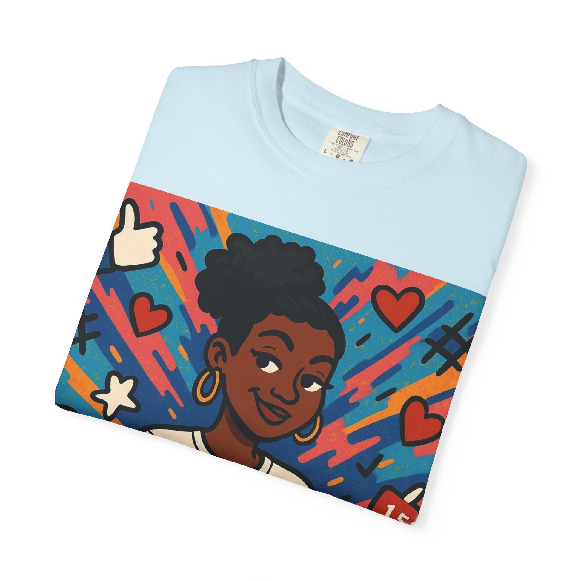 T-Shirt — "And Then My Thoughts" Empowerment Graphic Tee