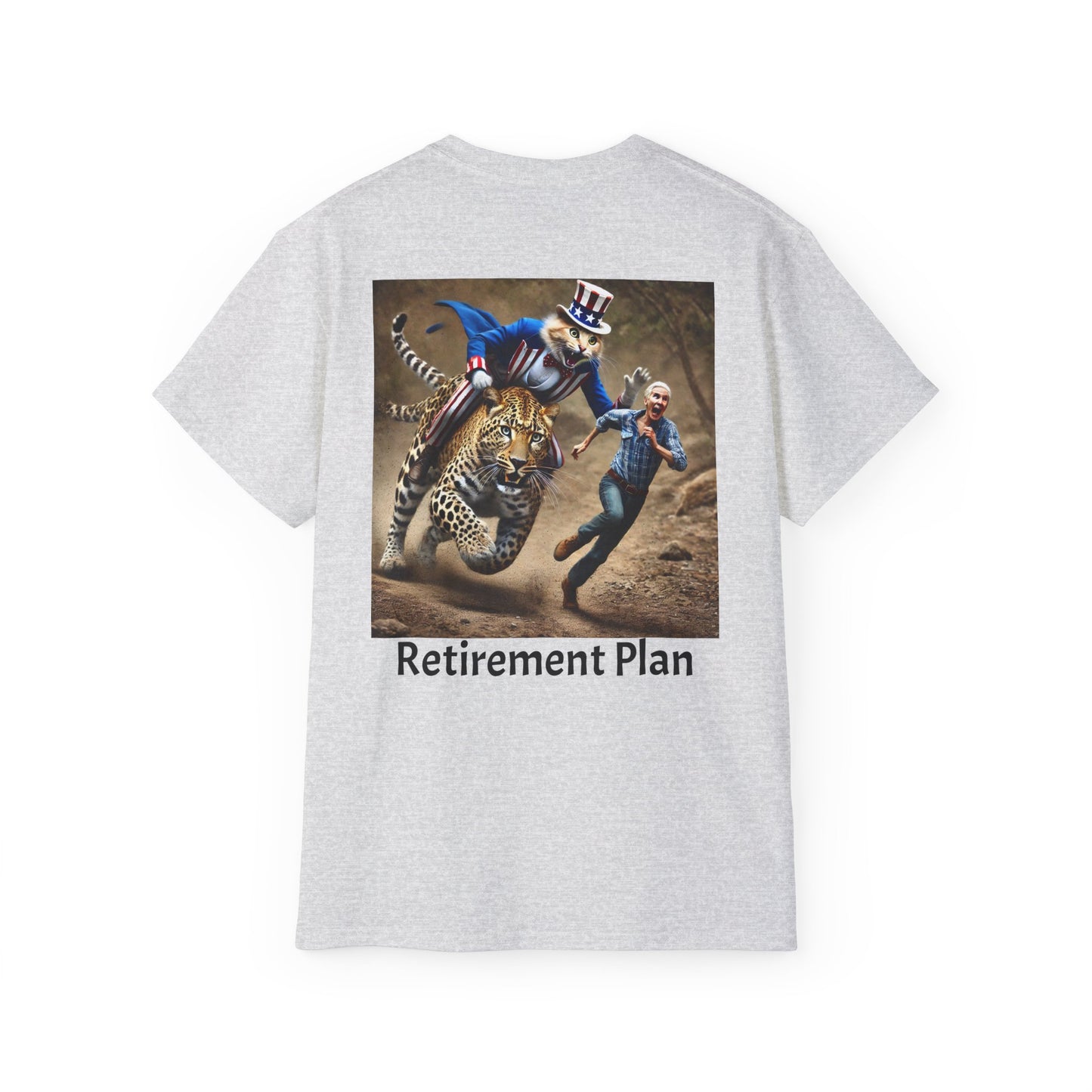 Funny Retirement by Olga Foreign Unisex Ultra Cotton Tee