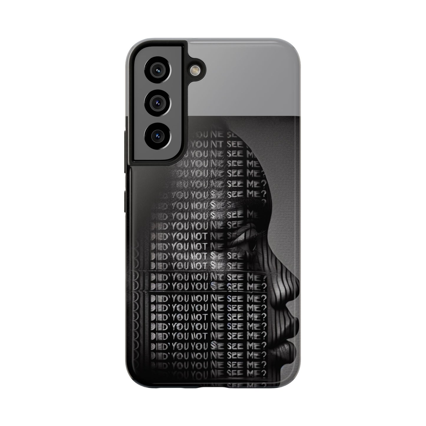 Did You Not See Me? by Olga Foreign. Tough Phone Case -