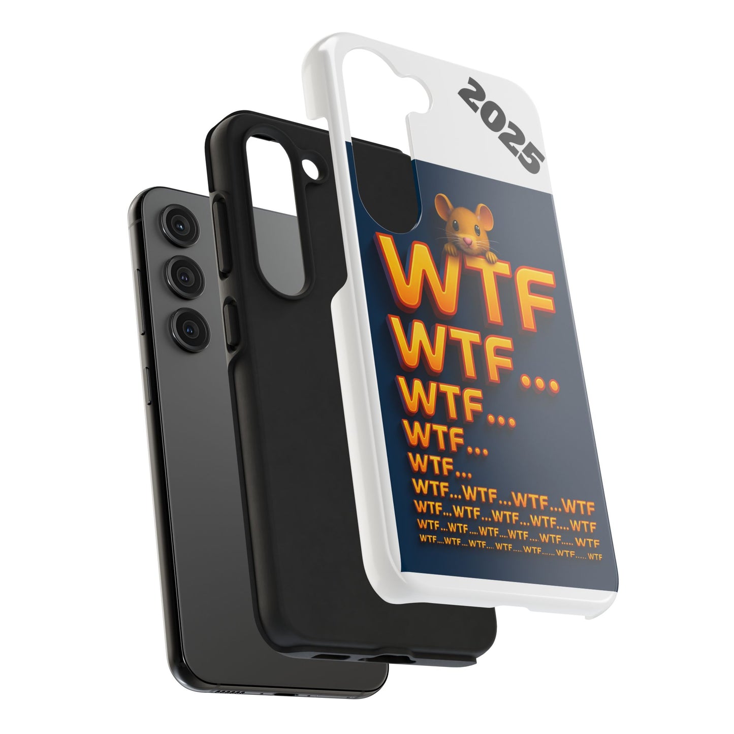 Olga Foreign Design WTF Tough Phone Case - Fun and Quirky Design for the Playful User