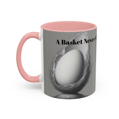 "A Womb Never Carries the Same Eggs" by Olga Foreign Unique Accent Coffee Mug –