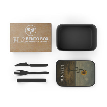 "Life Until " by Olga Foreign PLA Bento Box with Utensils