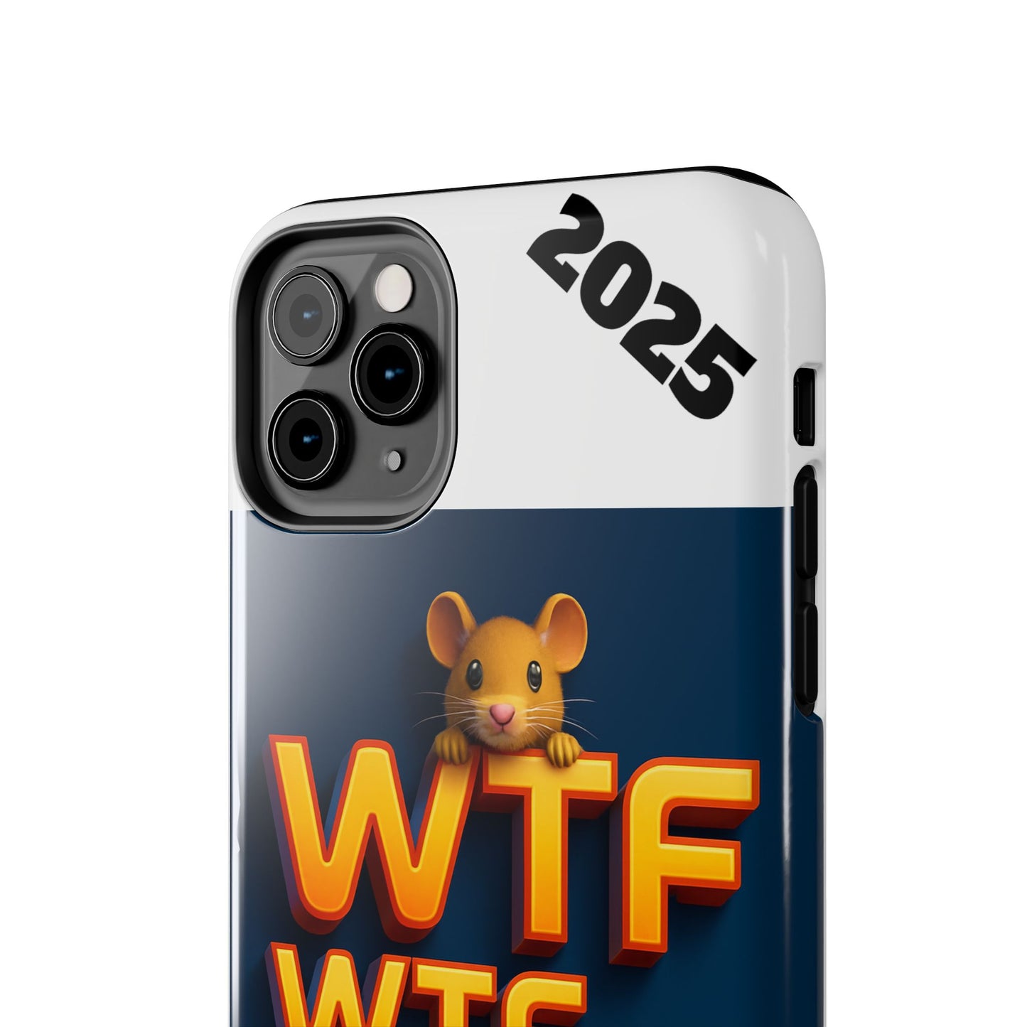 WTF Tough Phone Case by Olga Foreign Design - Fun and Quirky Design for the Playful User