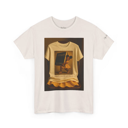 Perfect for Book Lovers Art-Inspired Unisex Heavy Cotton Tee – By Olga Foreign