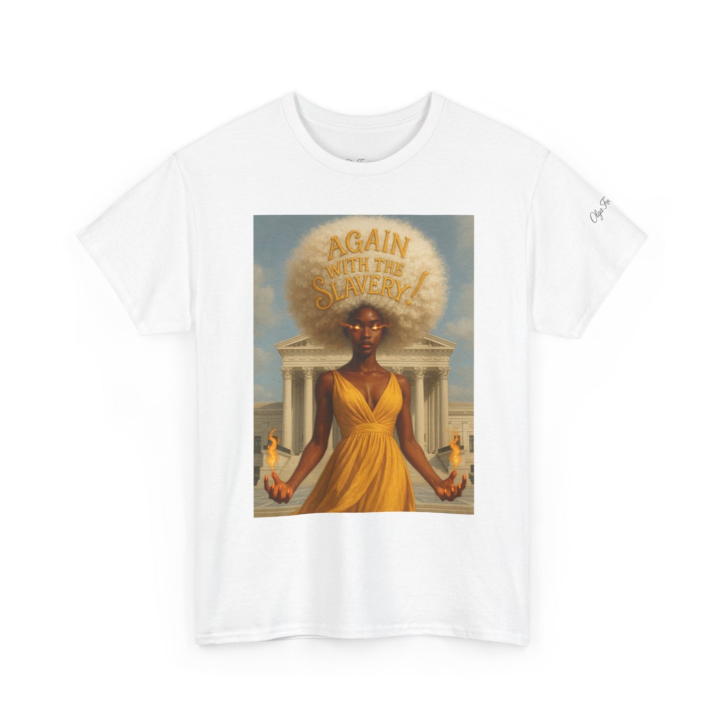 "Wear Your Strength" T-Shirt by Olga Foreign Designs