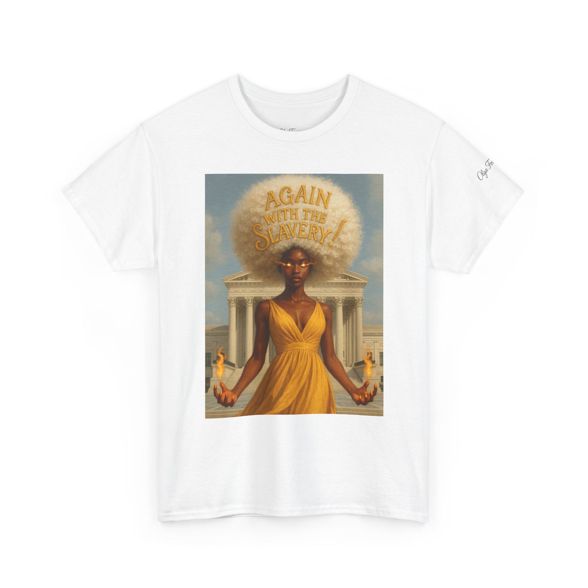 "Wear Your Strength" T-Shirt by Olga Foreign Designs