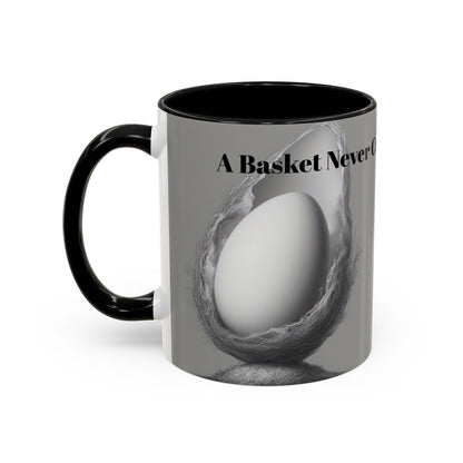 "A Womb Never Carries the Same Eggs" by Olga Foreign Unique Accent Coffee Mug –