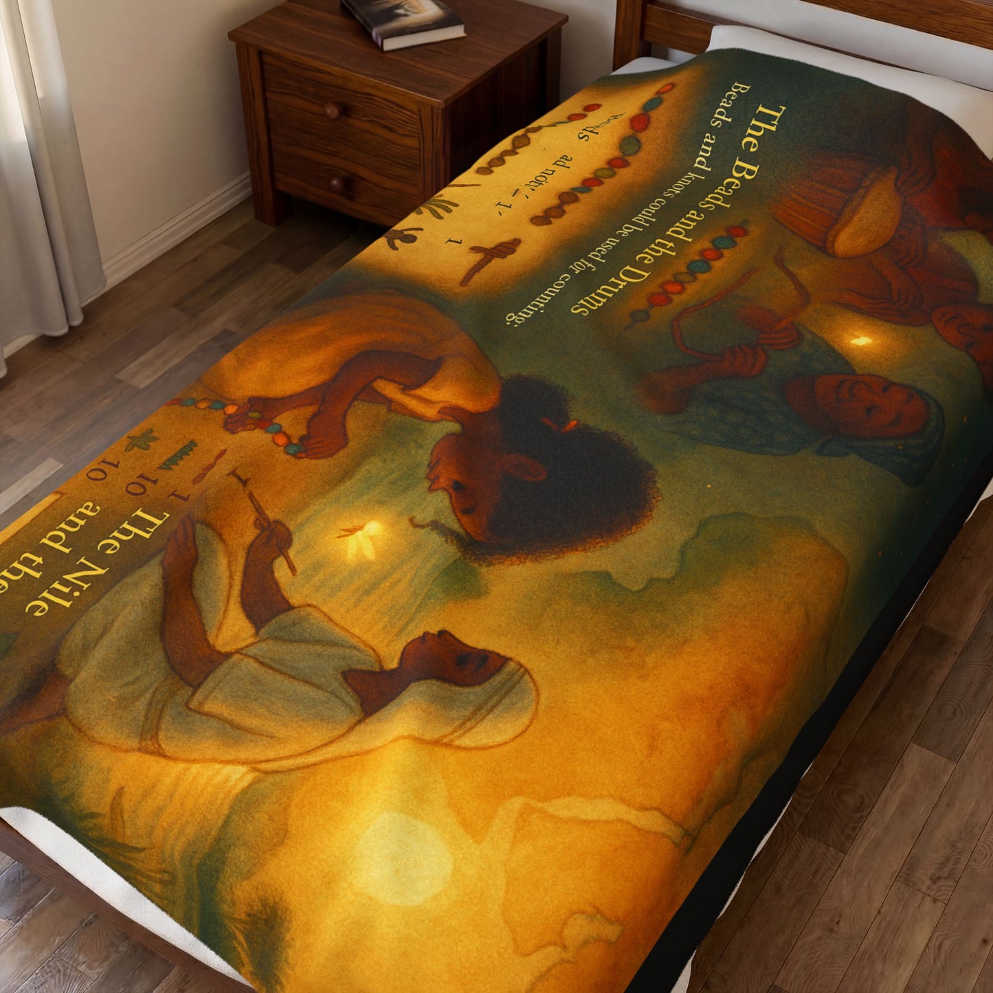 123 Childs Math Blanket by Olga Foreign