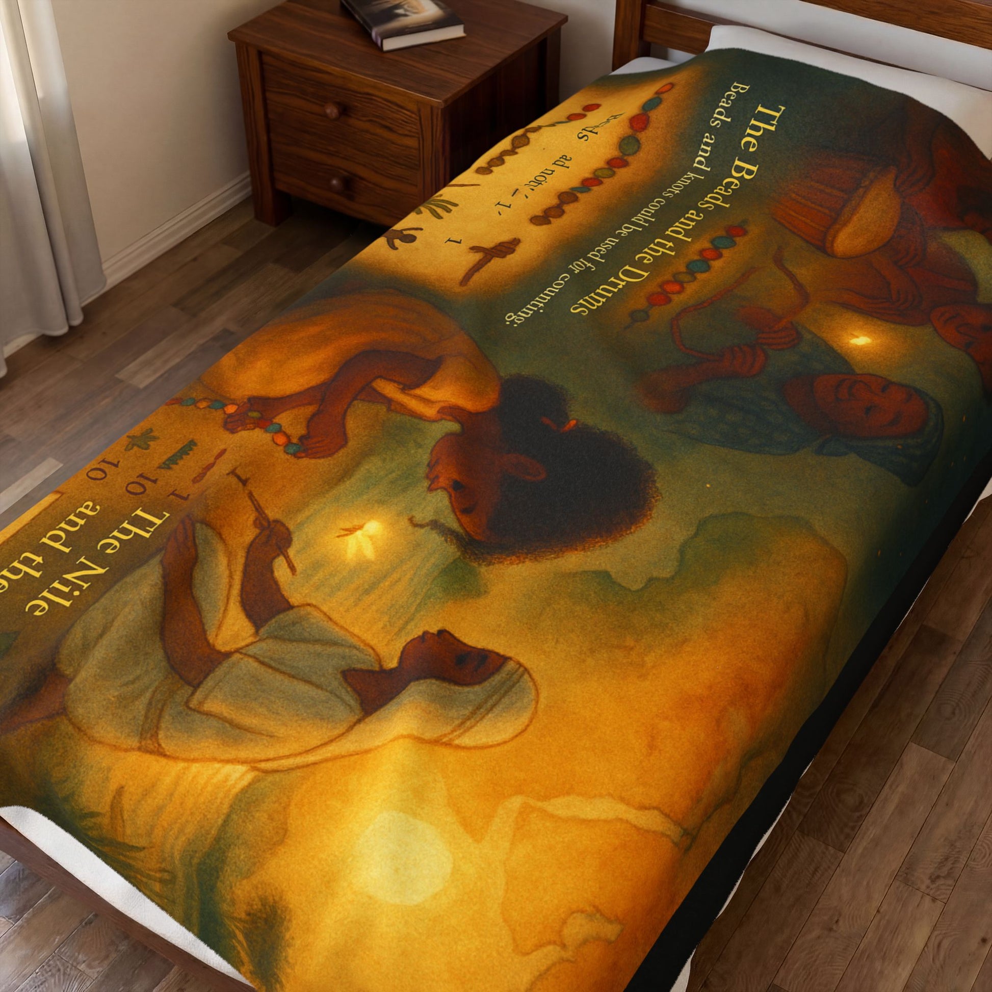123 Childs Math Blanket by Olga Foreign