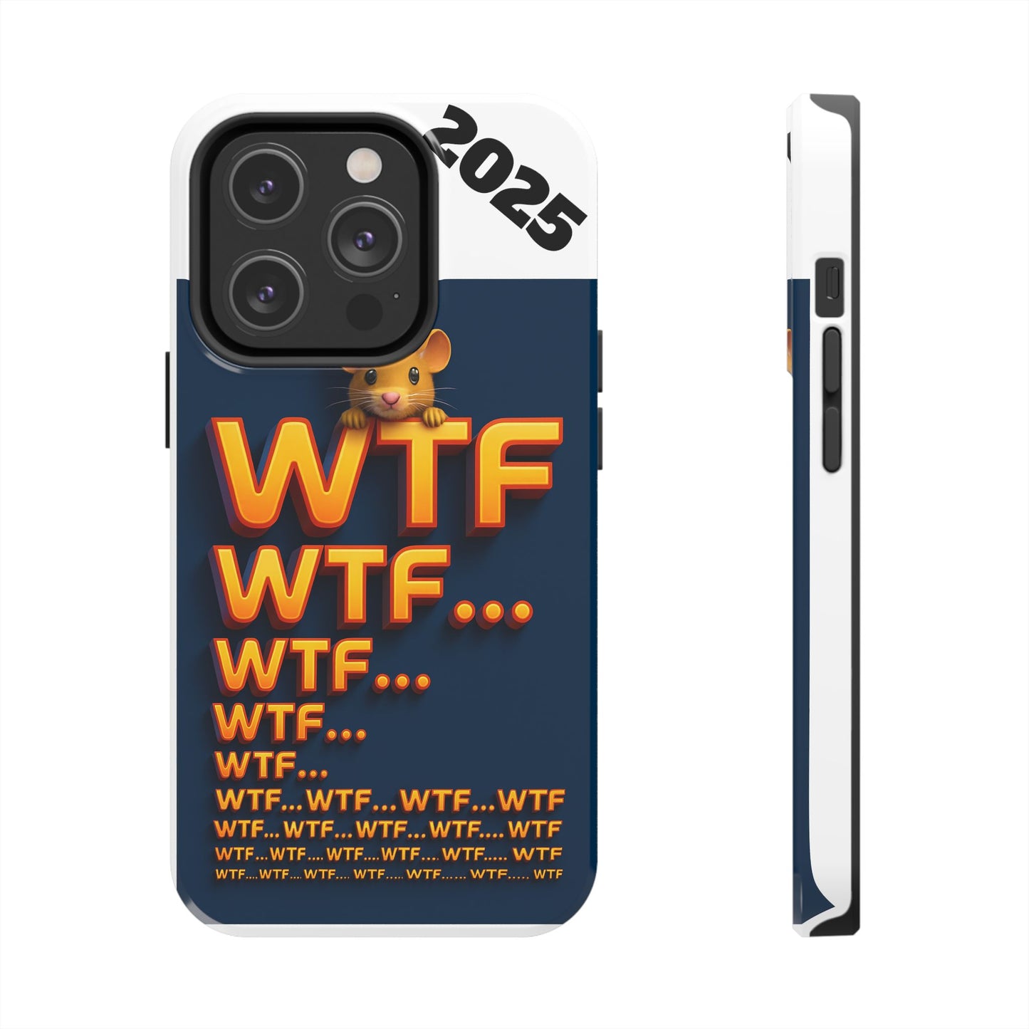 Olga Foreign Design WTF Tough Phone Case - Fun and Quirky Design for the Playful User