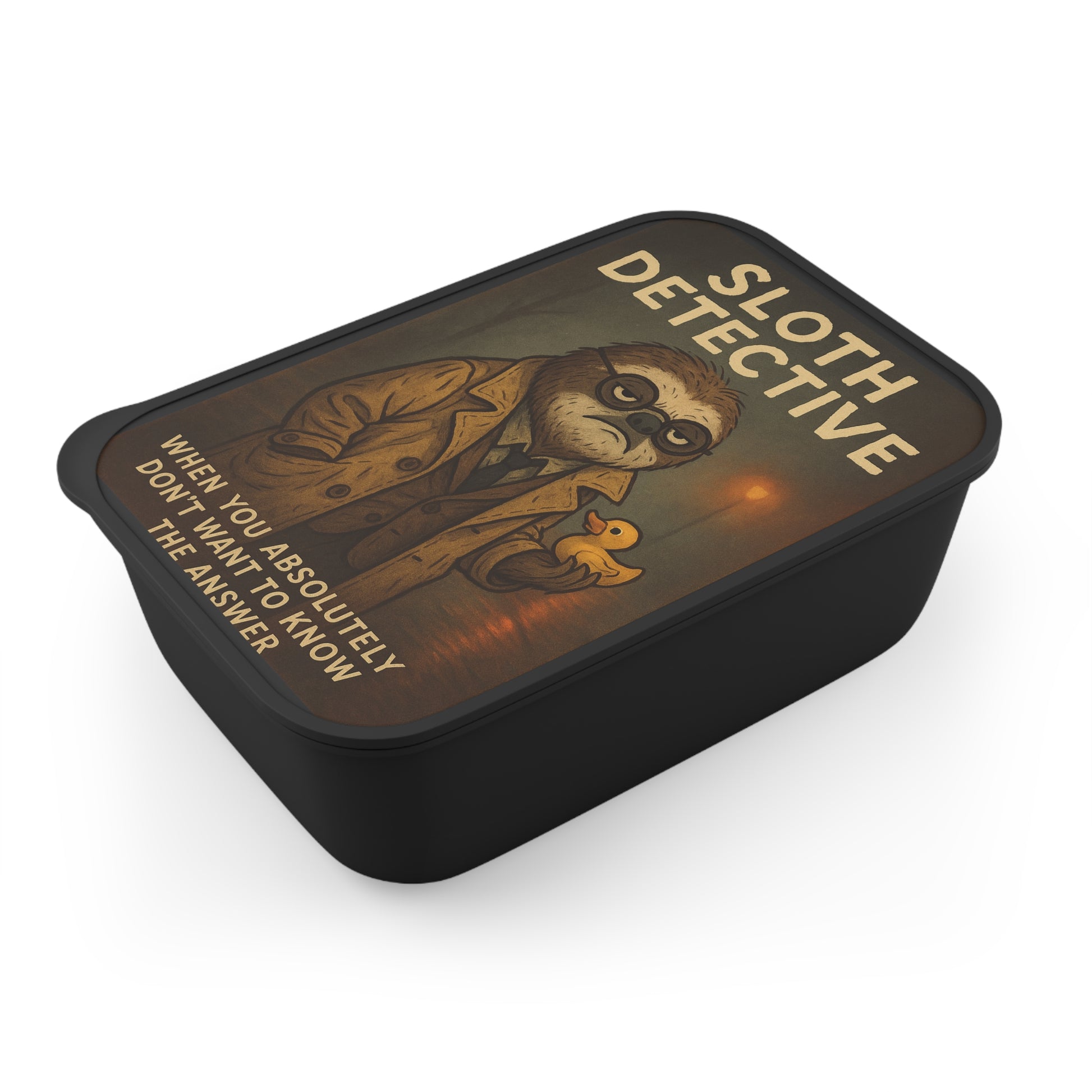 " Slothgating" Sloth Detective from Sloth Detective Series by Olga Foreign Design copyrighted.