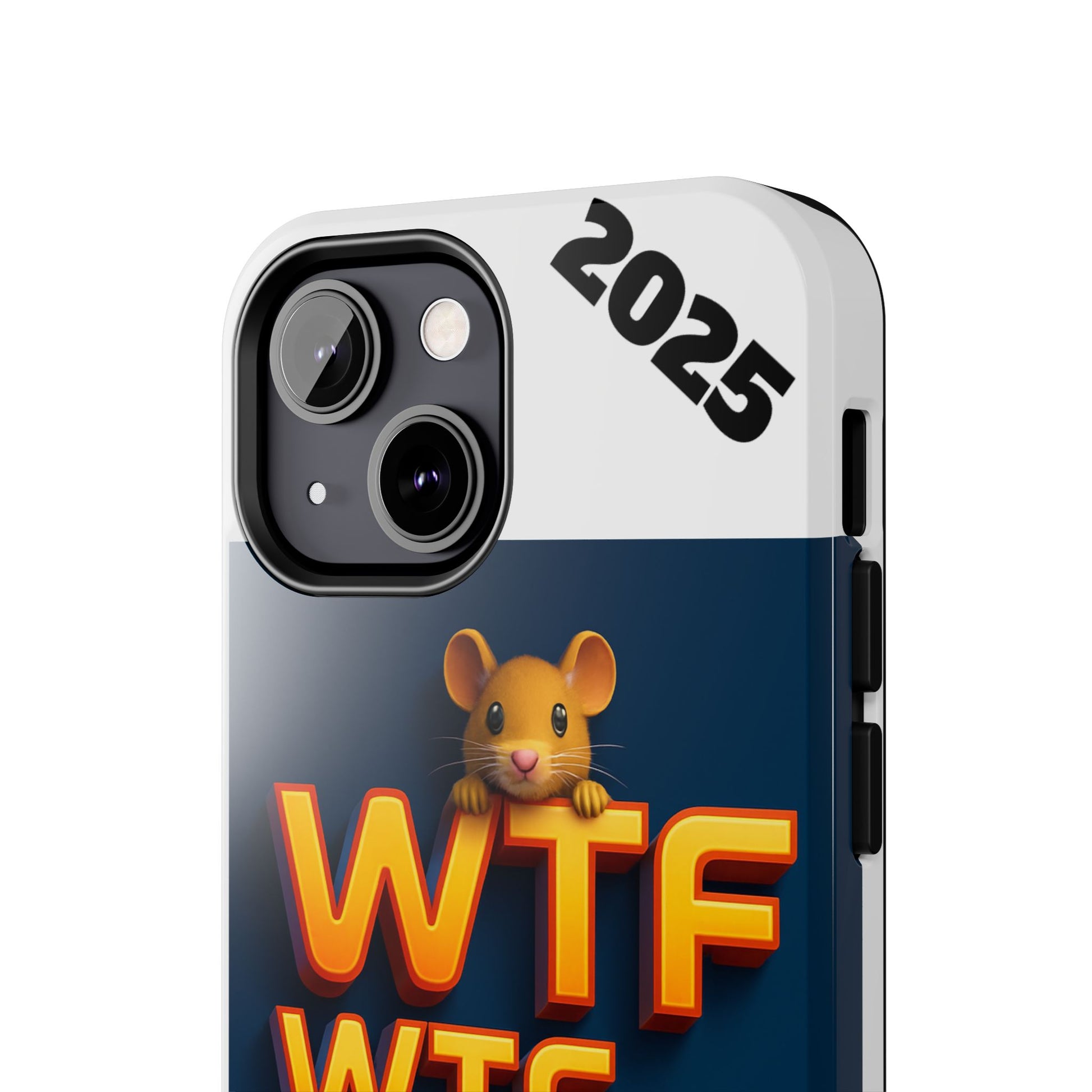 WTF Tough Phone Case by Olga Foreign Design - Fun and Quirky Design for the Playful User