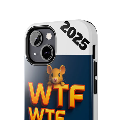 Olga Foreign Design WTF Tough Phone Case - Fun and Quirky Design for the Playful User