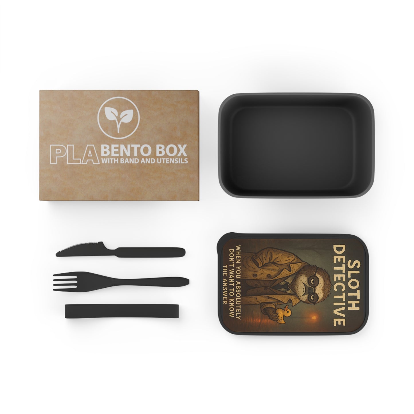 " Slothgating" Sloth Detective from Sloth Detective Series by Olga Foreign Design copyrighted.